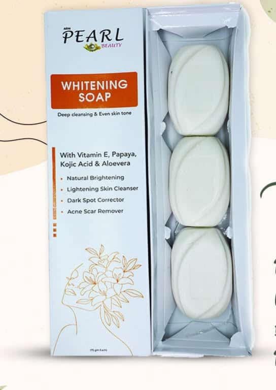 Buy ARM PEARL BEAUTY Whitening Soap Even Skin Tone with Vitamin E Papaya Kojic Acid & Aloe Vera