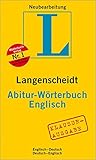 wörterbuch englisch abitur bayern g8  Langenscheidt Abitur-Wörterbuch Englisch Klausurausgabe - Klausurausgabe: Englisch-Deutsch/Deutsch-Englisch
