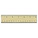 Ruler, Wood, 12", Double Edge