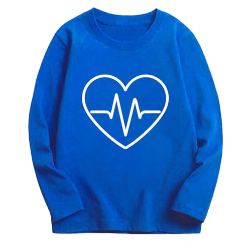 Cool T Shirts Adolescentes Niños Patrón con Electrocardiograma...