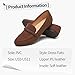 MEFOUND Women's Flats Shoes Ballet Flats Fashion Round Toe Comfortable Flats Dressy Slip on Loafers for Women (Tan,US9.5)