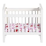 Berceau miniature : forme unique, en avec le concept de la vie pour une meilleure décoration, lit de bébé miniature pour maison de poupée