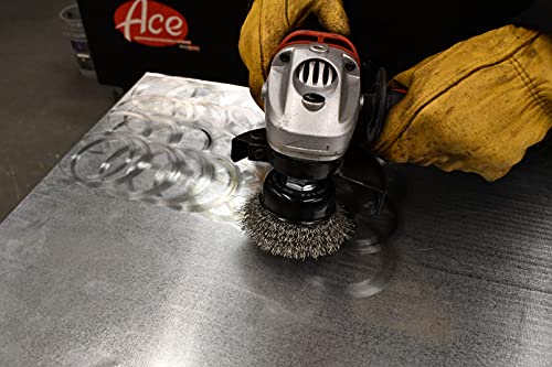 Forney 72729 Wire Cup Brush, Coarse Crimped With 1/4-Inch Hex Shank, 2-Inch-By-.012-Inch, Silver #TOP2