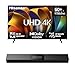 Hisense Bundle 50E6NT 127cm (50 Zoll) Fernseher, 4K UHD Smart TV, HDR, Dolby Vision, 60Hz [2024] HS2000 2.1 Kanal Soundbar, integrierter Subwoofer, 240W, Dolby Audio, Bluetooth, HDMI ARC