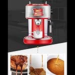 QJRGUY Automatic Pressure Espresso Machine Cappuccino Bubble Grain Grinder Milk Foam Coffee (D) - Image 5