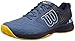 Wilson Kaos Comp 2.0 CC, Zapatilla de Tenis para Tierra Batida, tenistas de Cualquier Nivel Hombre, Azul/Azul/Dorado, 44 EU
