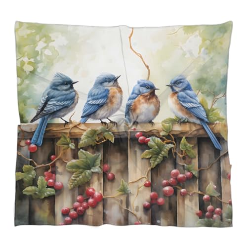 Square Head Scarf Birds On Board Bandana Silk Feel Like Hair Wrap Shawl Lightweight Scarves Fashion Accessories for Women Girls