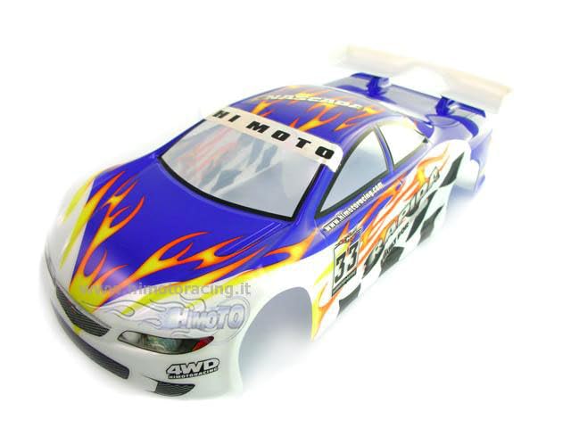 Generico AUTO A SCOPPIO RADIOCOMANDATA TAIPAN ON ROAD 2 MARCE MOTORE 3cc 1:10 4WD RTR HI9103