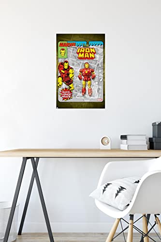 Poster mural Iron Man Marvel Toy Vault impression haute définition