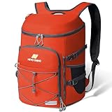 Backpack Cooler, 36 Cans Insulated Cooler Backpack Multifunctional Waterproof Leak Proof Soft Lightweight Backpack Cooler With Large Capacity for Men Women to Camping Hiking Picnics Beach or Day trips