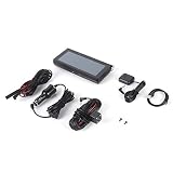 Dash Cam, WiFi 7' HD 1080P HD Auto-Doppelkamera-hintere Ansicht DVR Motion Detection-Recorder mit GPS-Navigation Eingebautes Mikrofon und Lautsprecher Unterstützung FM TF