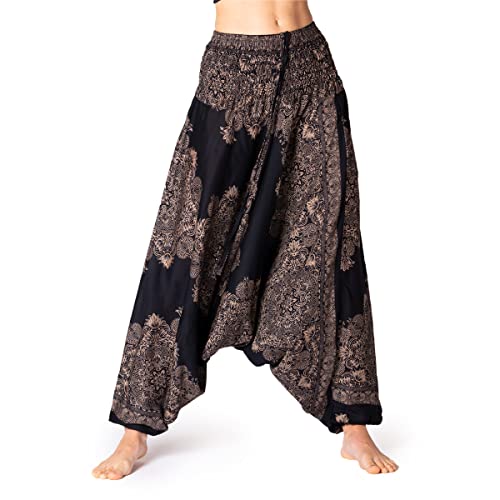 PANASIAM Aladin Pants, AeOrnament V2-Black L