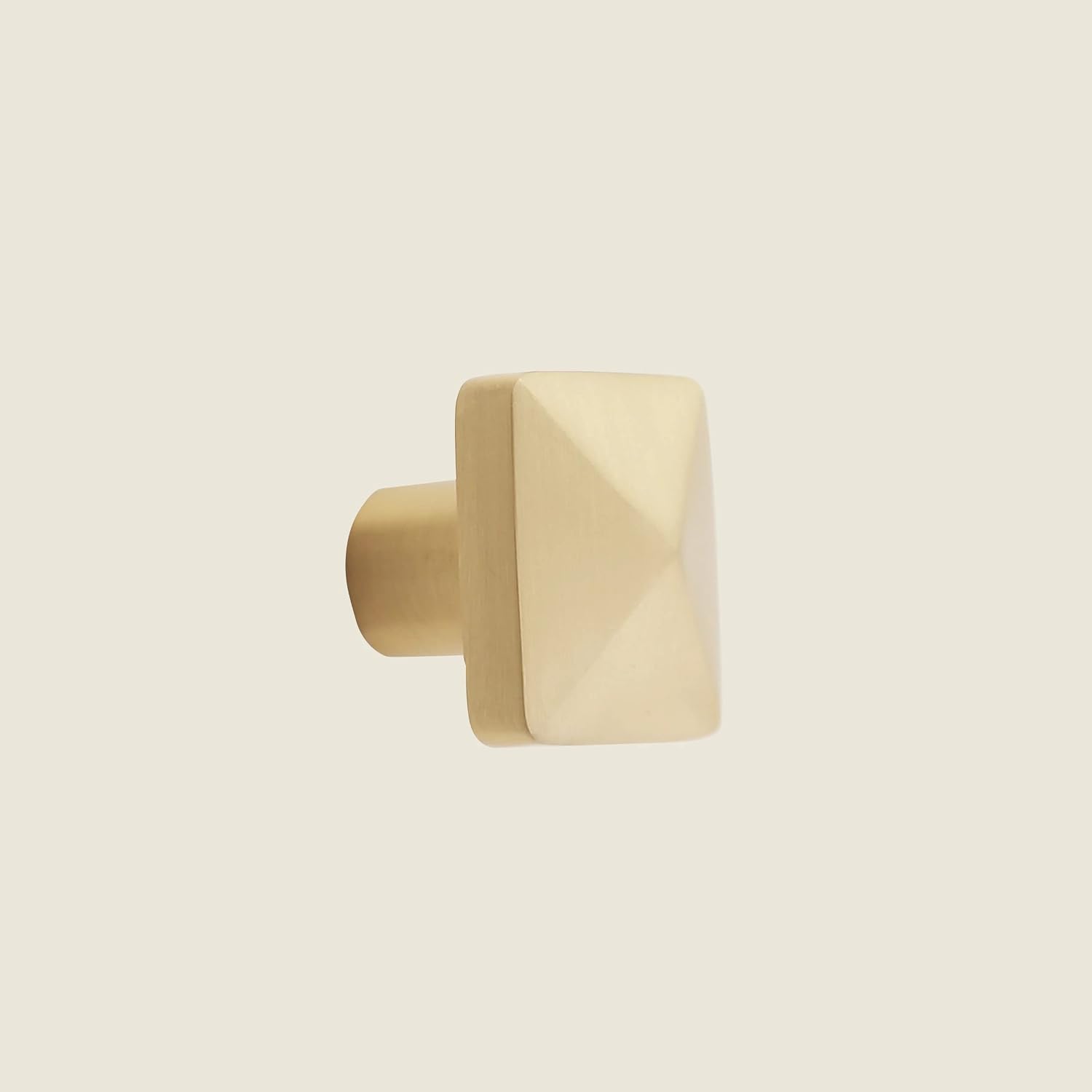 Madelyn Carter Craftsman 1.25" Solid Brass Cabinet Knob - Brushed Brass