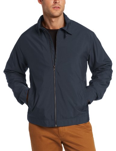 Cutter & Buck Men's CB Weathertec Mason Full Zip Jacket, Navy Blue, Large
