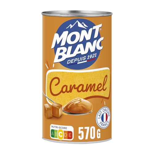 Crème dessert caramel Mont Blanc pour vos fins de repas en famille ou goûters gourmands