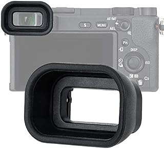 JJC KIWIFOTOS Ergonomic Long Camera Eye Cup for Sony Alpha a6600 a6500 a6400