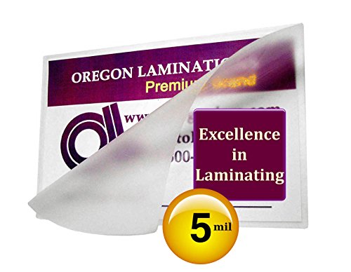 Hot 5 Mil Credit Card Laminating Pouches 2-1/8 X 3-3/8 [Pkg Of 500] Clear #TOP2