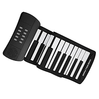 Clavier de piano manuel en silicone avec 61 touches et port pour écouteurs pour enfants et débutants - Les Beatles, Paul McCartney, John Lennon, RIngo Starr, George Harrison Clavier de piano manuel en silicone avec 61 touches et port pour écouteurs pour enfants et débutants – Image 6