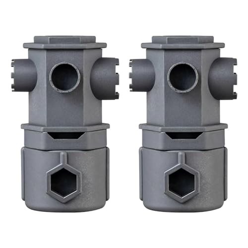 BUBEFSKD 2 pezzi 16 in 1 disco per rubinetto, valvole di controllo dell'aria, kit di attrezzi manuali per progetti sanitari professionali e artigianali, strumento manuale per l'installazione del