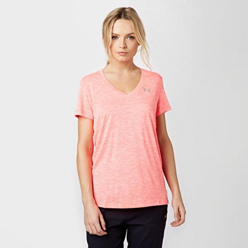 Image of Under Armour Womens Tech V-Neck Twist Short-Sleeve T-Shirt