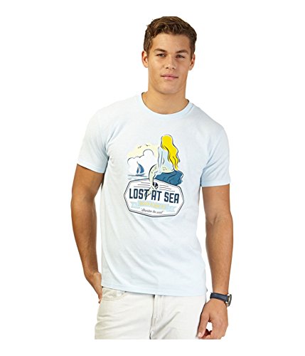 Nautica Men's Mermaid Crew Neck Tee Shirt