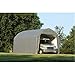 ShelterLogic 12x28x9 Barn Shelter, Grey Cover