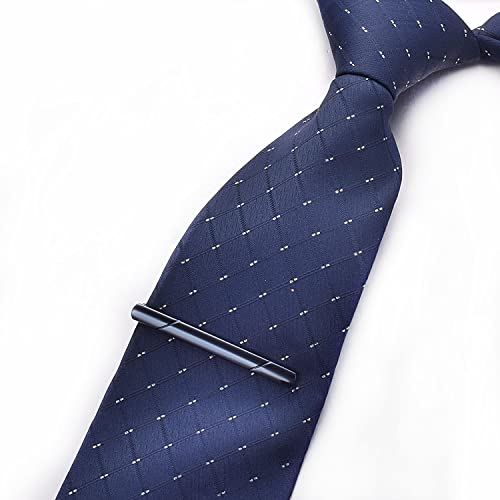 Image of Yoursfs Classic Slash Tie Clips for Men Regular Tie Bar Stainless Steel Tie Clip for Formal Occasions Wedding Anniversary Business