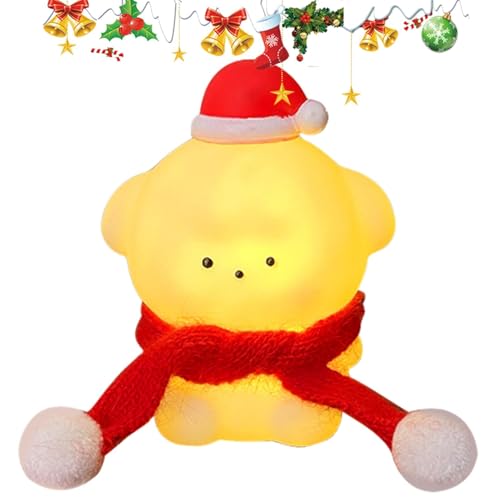 Luz noturna de mesa de de neve, decoração de de neve iluminada de mesa,Lâmpada noturna decorativa de
