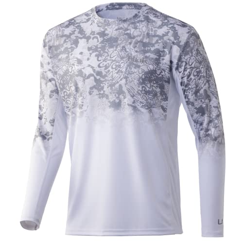 Image of HUK Men's Icon X Long Sleeve Shirt, Performance Fishing Shirt