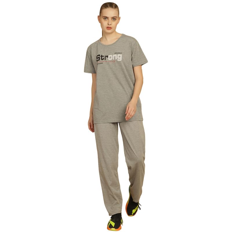 Image of Mack Jonney Cotton Printed CO-ORD Set Tracksuit for WOMEN