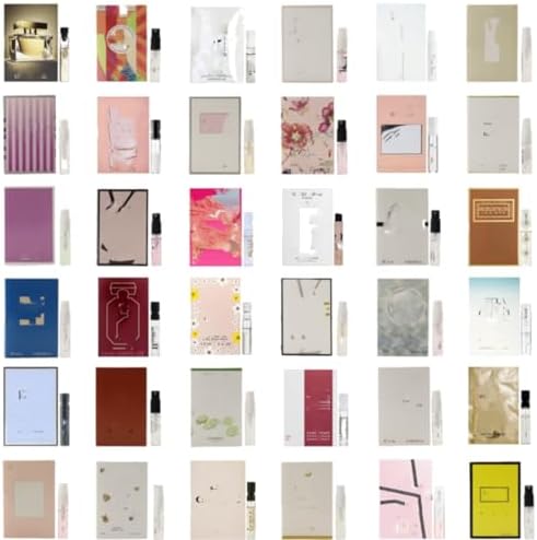 20 Pcs Perfume Samples for Women, Womens Perfume Sampler Set of Luxury Fragrance Vials, Travel Scent Collection to Try before You Buy (20 Random Samples)
