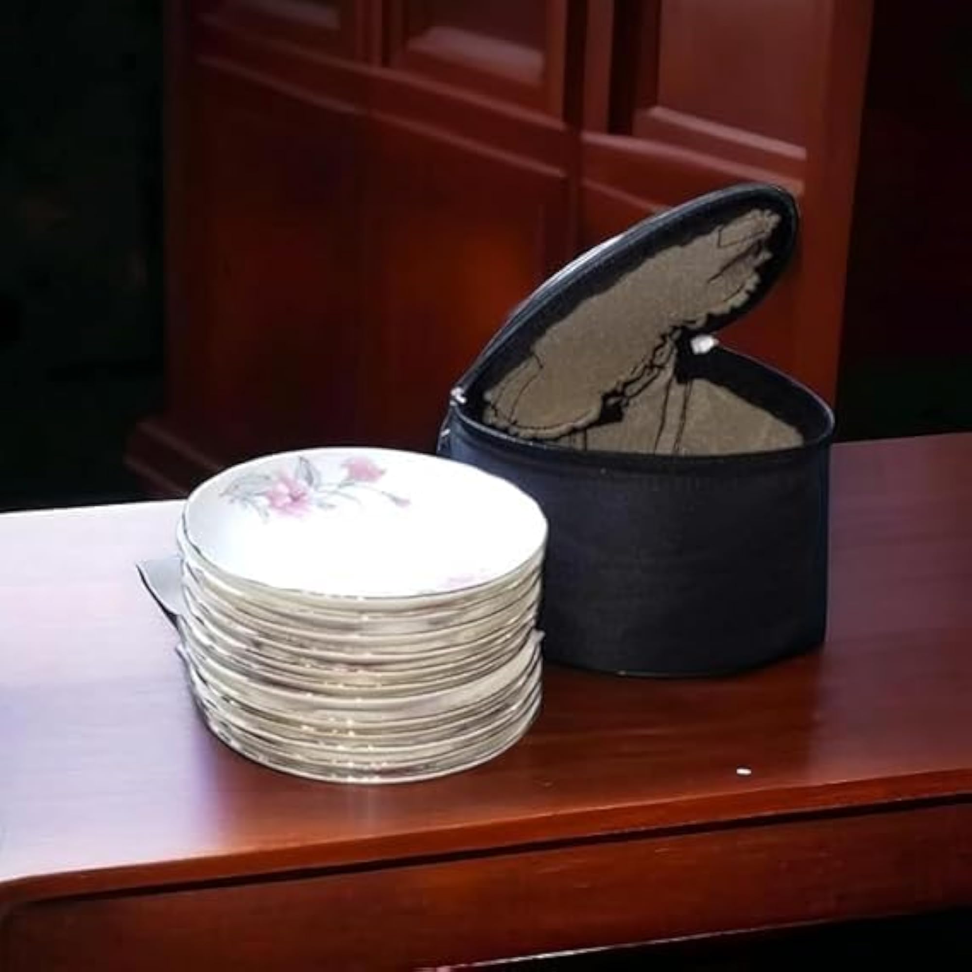 Multi-Purpose Zip Closure Storage Bag for Kitchen Crockery