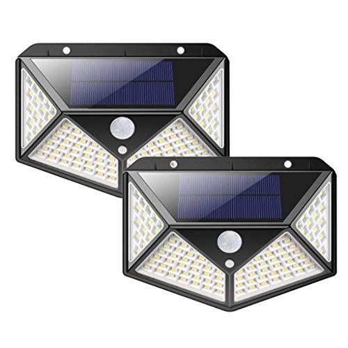 Serenable IP65 Impermeável Ao Ar Livre Luz Solar Segurança Quintal - 2pcs