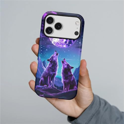 Coque pour PT 17 P loup lune violet finition mate luxe - 7
