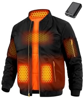 rechargeable heated jackets for men