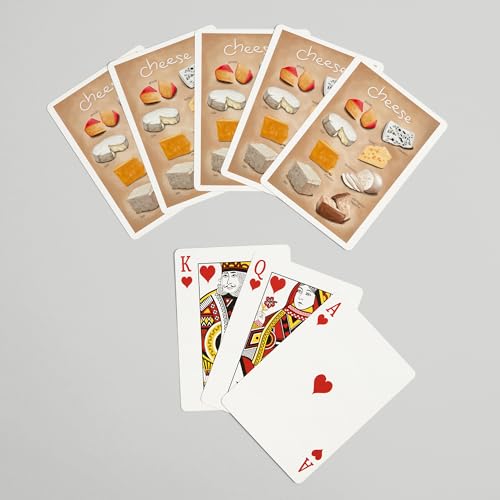 Baraja de 52 cartas tamaño póker para adultos miniatura 7