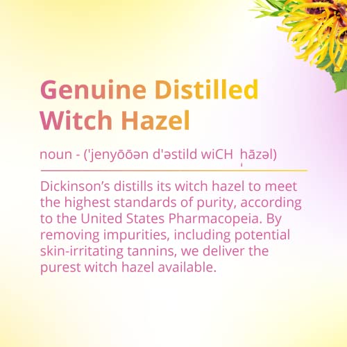 Dickinson's Original Witch Hazel Refreshingly Clean Cleansing Cloths With Aloe, 4 Pack, 25 Cloths Per Pack #TOP6