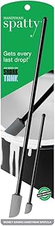 Spatty Daddy Handyman Spatula Set (6 and 12 Inch Black) Shark Tank USA Made Scrapes Last Drop, Spreads Glue, Paint, Putty,...