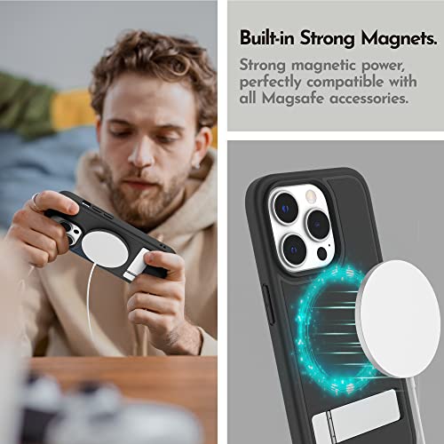 Coque iPhone 14 Pro Max avec support pour vidéos et appels mains libres - 4