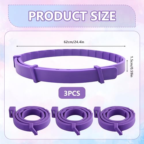 3 Pack Beruhigungshalsband für Hunde, Beruhigendes Pheromonen Halsband Verstellbares Beruhigende Halsbänder Lindert Angst Bei Anti Stress Lindern Sicher Wasserdicht für Kleine Mittelgroße Große Hund