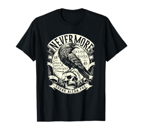 Edgar Allan Poe Nevermore Quoth The Raven T-Shirt