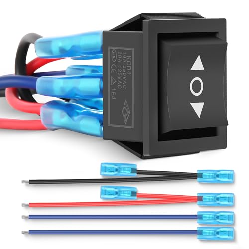 Image of Nilight 6Pin Momentary Polarity Reverse Switch w /Jumper Wire