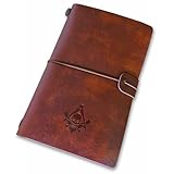 Widow's Son Masonic Leather Journal - [Brown]