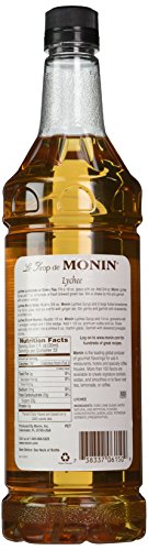 Monin Lychee Fs 1 L - Single Bottle #TOP1
