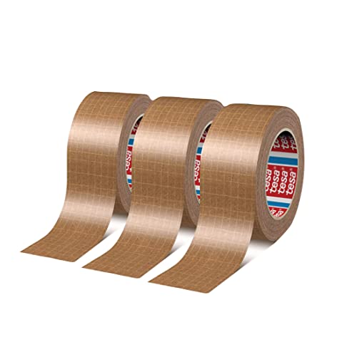 Nastro Adesivo Tesapack Marrone | 6 Rotoli Da 66m X 50mm | Resistente UV E Strappo | Silenzioso - Foto 3