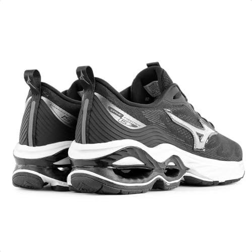 Tênis Masculino Mizuno Wave Frontier 15 Preto/Preto 40