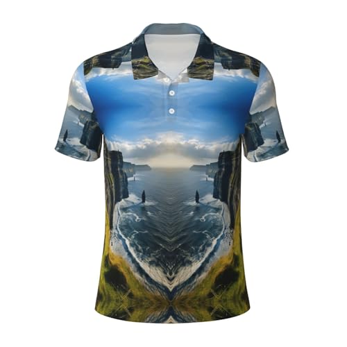 Polo Cliffs Ireland Outdoors en maille haut de gamme douce pour homme