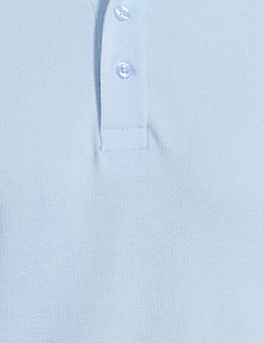 Image of Amazon Brand - Symbol Men's Cotton Rich Solid Polo Collar Tshirts | Half Sleeves | Plain-Regular Fit (Available in Plus Sizes)