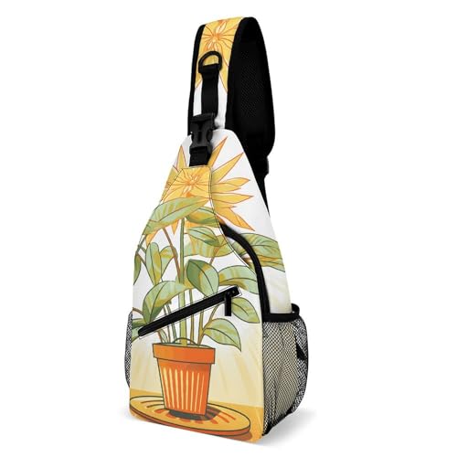 Sling Bag Mochila Crossbody Casual para Senderismo