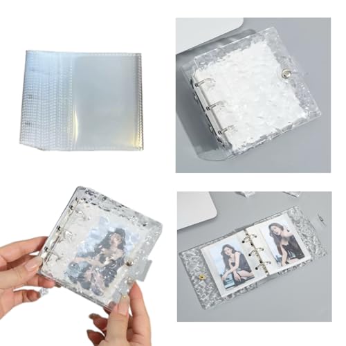 A8�V�[���o�C���_�[�y�����X���[�u20���t�� 40���[�z 3�������V�[�����o�C���_�[ �N���X�^���g��f�U�C�� �N���A�V�[���蒠 �͂�����J�[�h�t�@�C�� �X�e�b�J�[���[�A���o�� ���W�E�����E�W���� �l�ߑւ��\